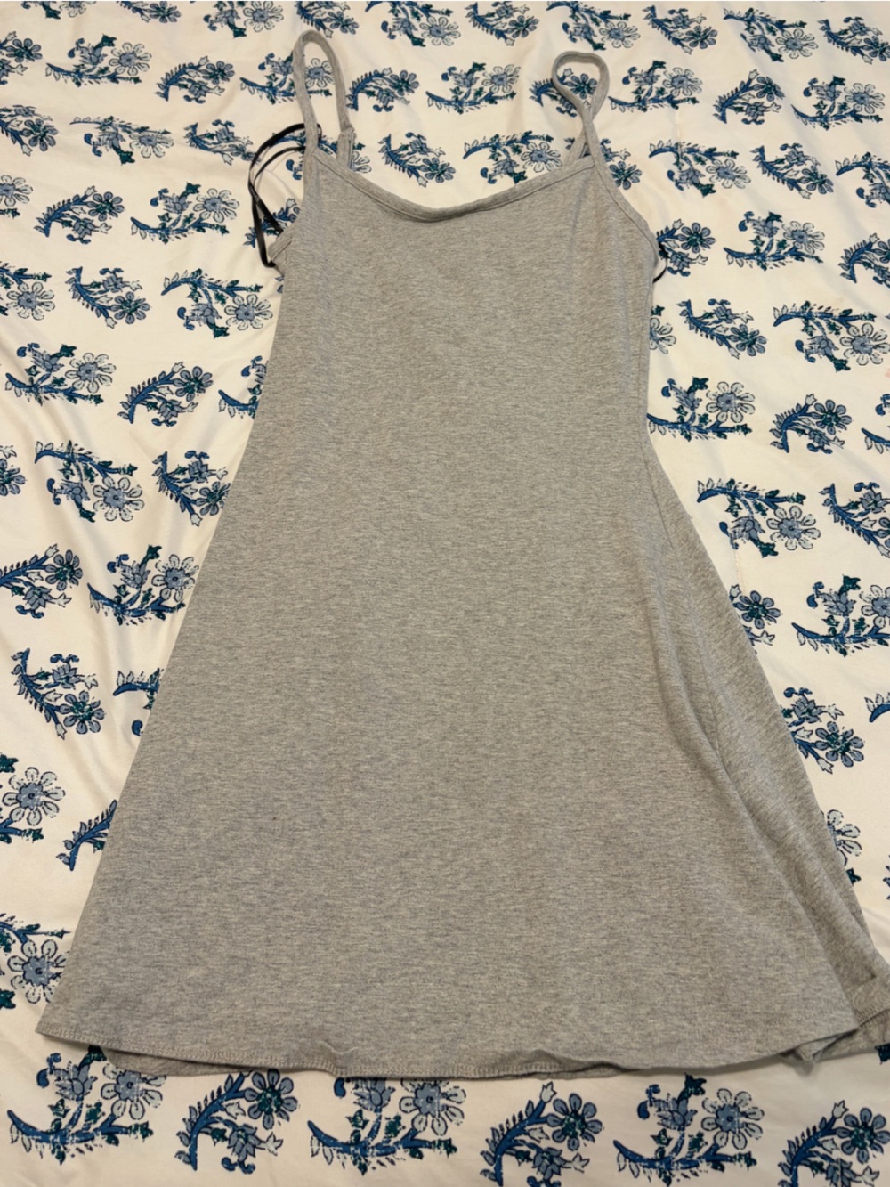 Forever 21 Light Gray dress with Spaghetti Straps